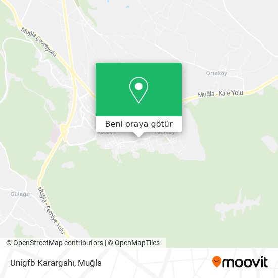 Unigfb Karargahı harita