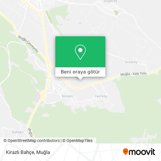Kirazlı Bahçe harita