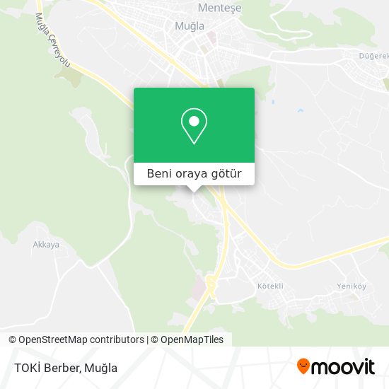 TOKİ Berber harita