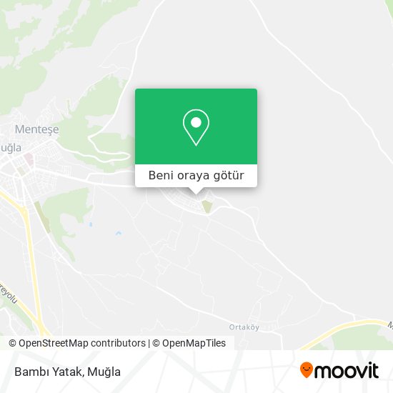 Bambı Yatak harita