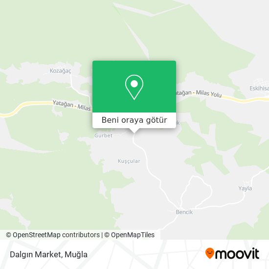 Dalgın Market harita