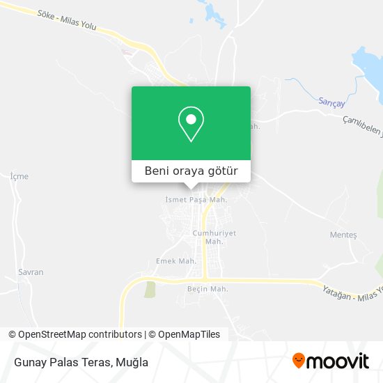 Gunay Palas Teras harita