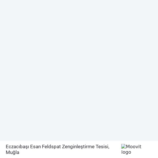Eczacıbaşı Esan Feldspat Zenginleştirme Tesisi harita
