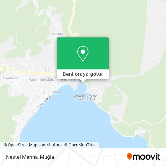 Nestel Marina harita