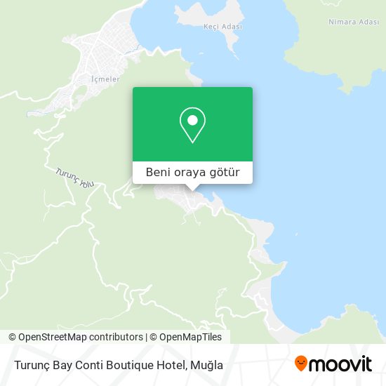Turunç Bay Conti Boutique Hotel harita