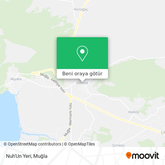 Nuh'Un Yeri harita