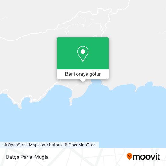 Datça Parla harita