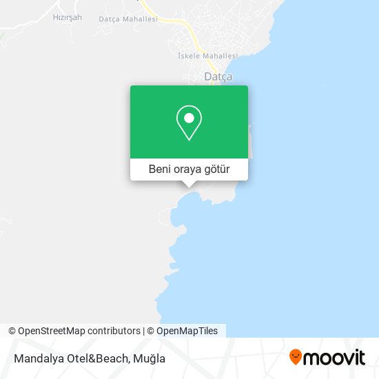 Mandalya Otel&Beach harita