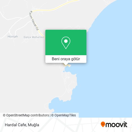 Hardal Cafe harita
