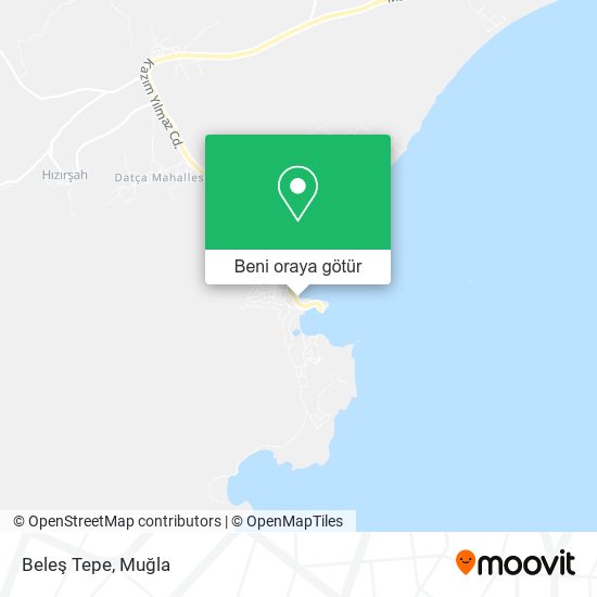 Beleş Tepe harita
