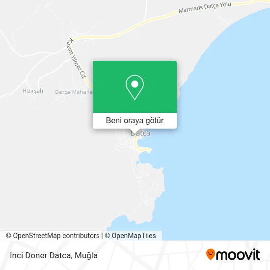 Inci Doner Datca harita
