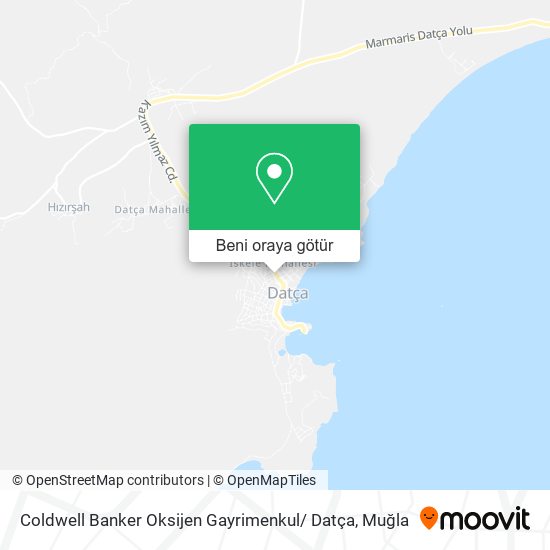 Coldwell Banker Oksijen Gayrimenkul/ Datça harita
