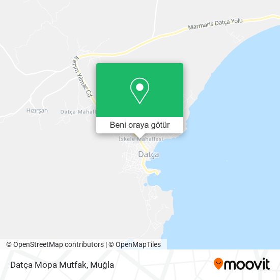Datça Mopa Mutfak harita