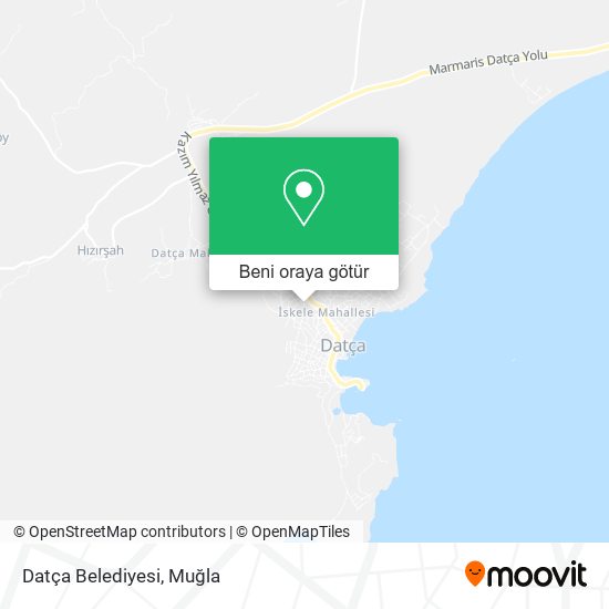 Datça Belediyesi harita