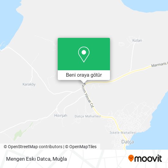 Mengen Eskı Datca harita