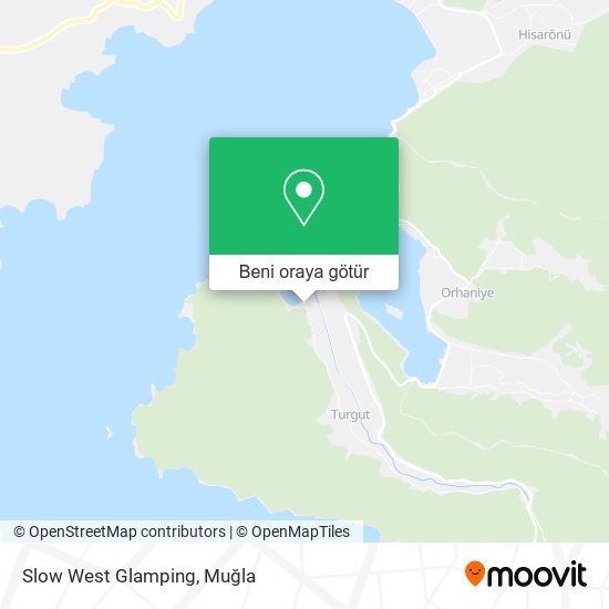 Slow West Glamping harita