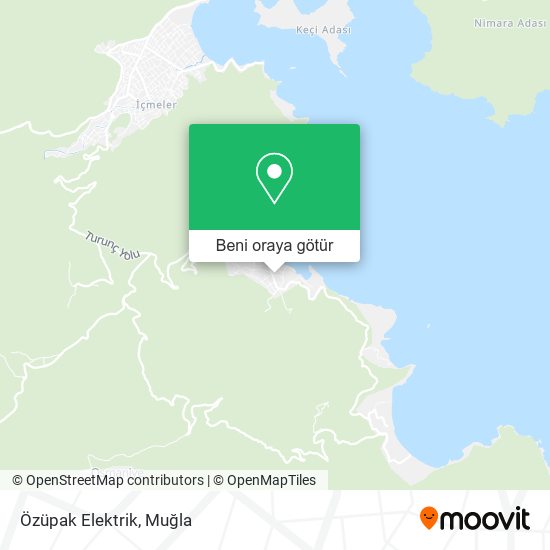 Özüpak Elektrik harita