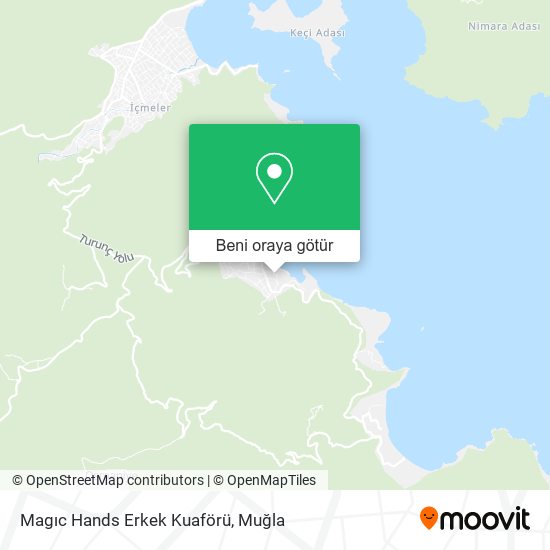 Magıc Hands Erkek Kuaförü harita