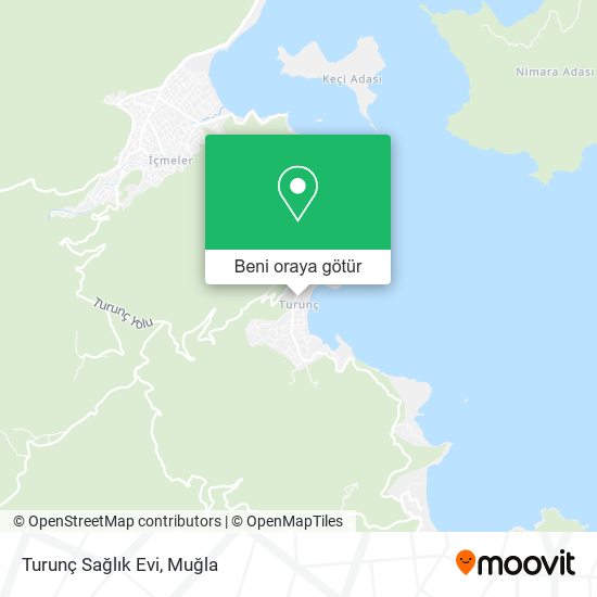 Turunç Sağlık Evi harita