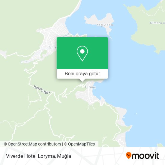 Viverde Hotel Loryma harita
