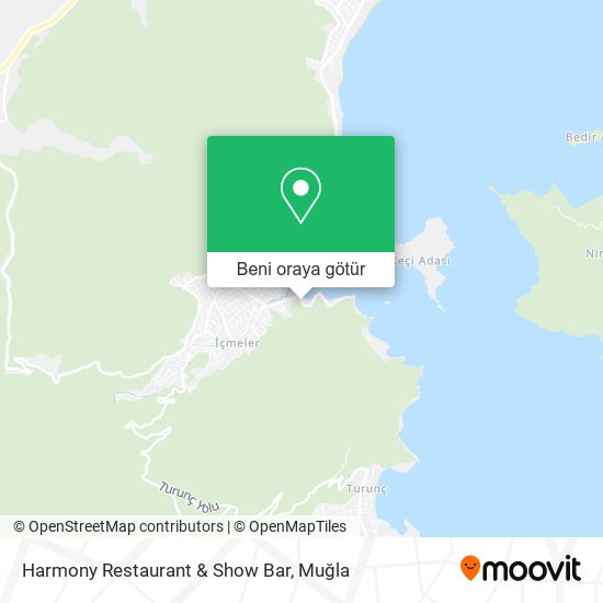 Harmony Restaurant & Show Bar harita