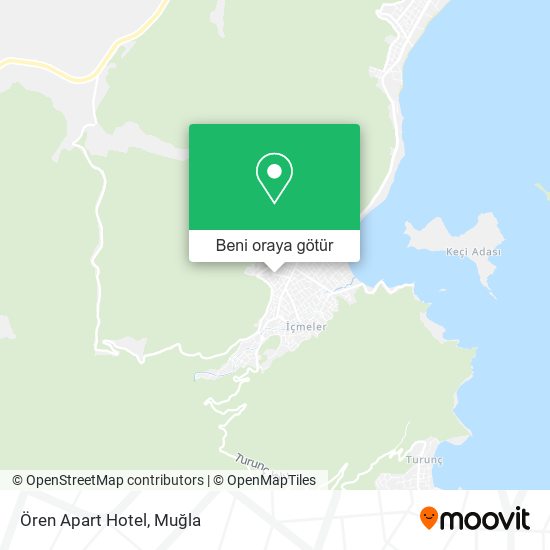 Ören Apart Hotel harita