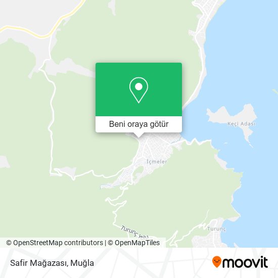 Safir Mağazası harita