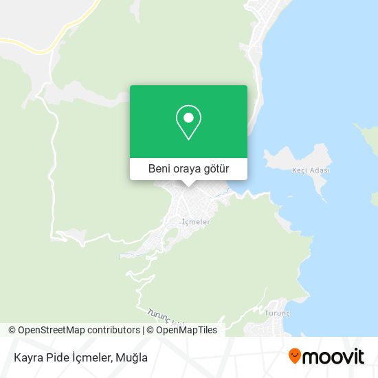 Kayra Pide İçmeler harita