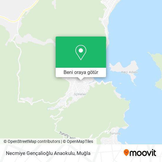 Necmiye Gençalioğlu Anaokulu harita