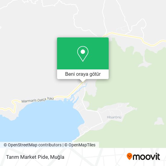 Tarım Market Pide harita