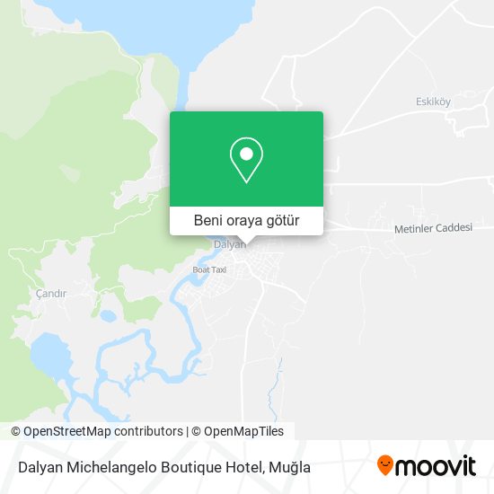 Dalyan Michelangelo Boutique Hotel harita