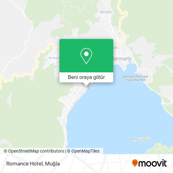Romance Hotel harita