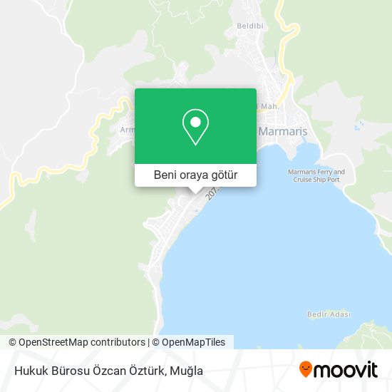 Hukuk Bürosu Özcan Öztürk harita