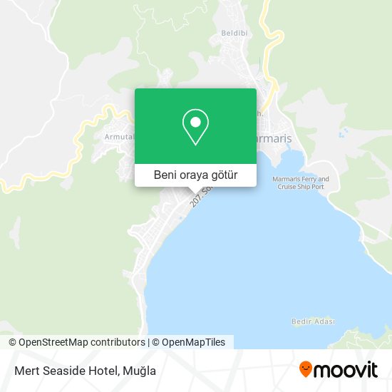 Mert Seaside Hotel harita