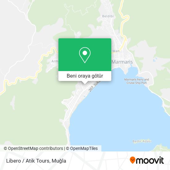 Libero / Atik Tours harita
