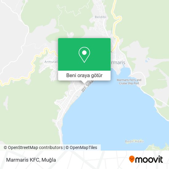 Marmaris KFC harita