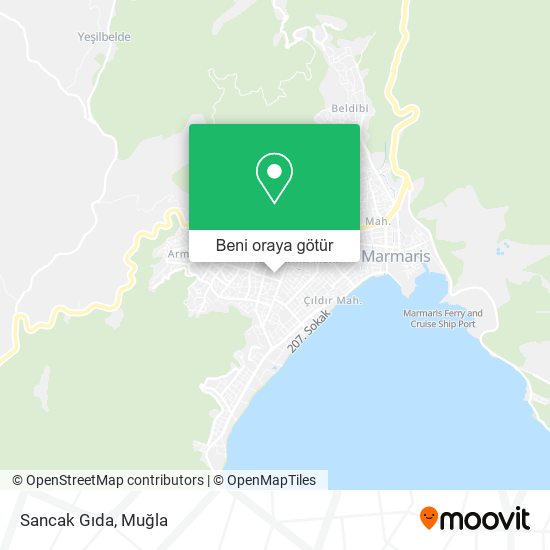 Sancak Gıda harita