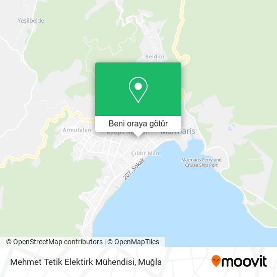 Mehmet Tetik Elektirk Mühendisi harita