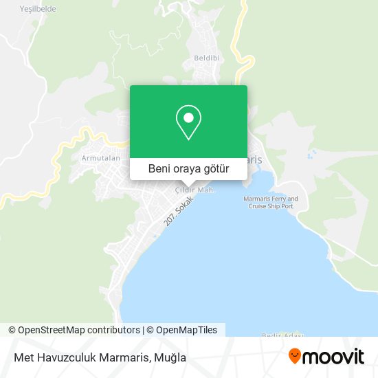 Met Havuzculuk Marmaris harita