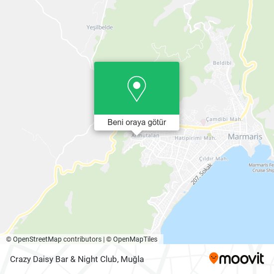 Crazy Daisy Bar & Night Club harita