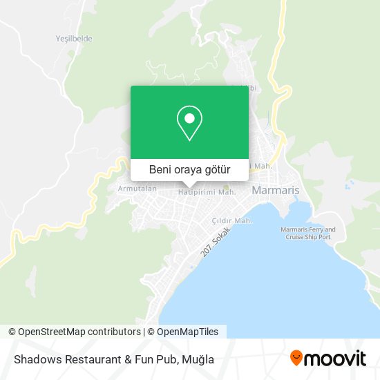 Shadows Restaurant & Fun Pub harita