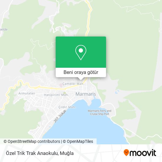 Özel Trik Trak Anaokulu harita