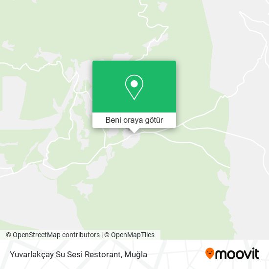Yuvarlakçay Su Sesi Restorant harita