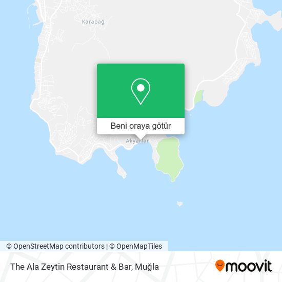 The Ala Zeytin Restaurant & Bar harita