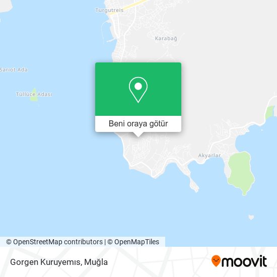 Gorgen Kuruyemıs harita