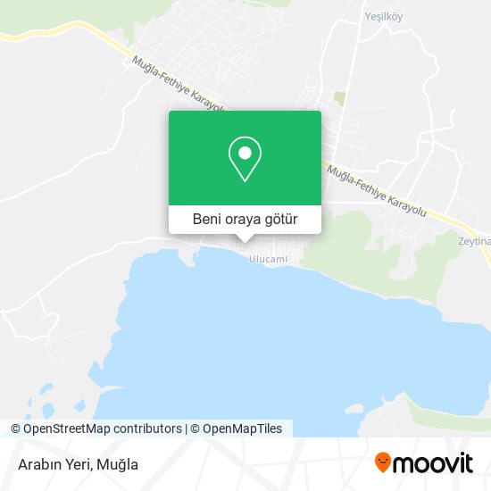 Arabın Yeri harita