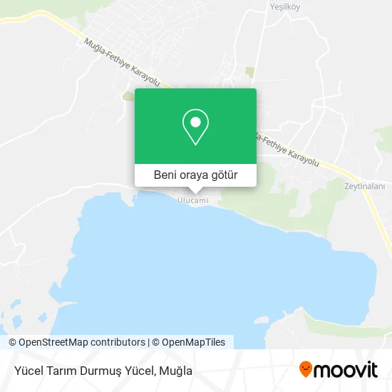 Yücel Tarım Durmuş Yücel harita
