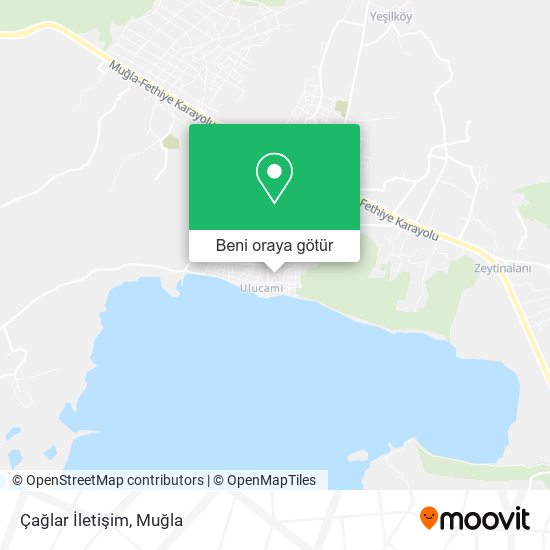 Çağlar İletişim harita