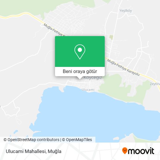 Ulucami Mahallesi harita