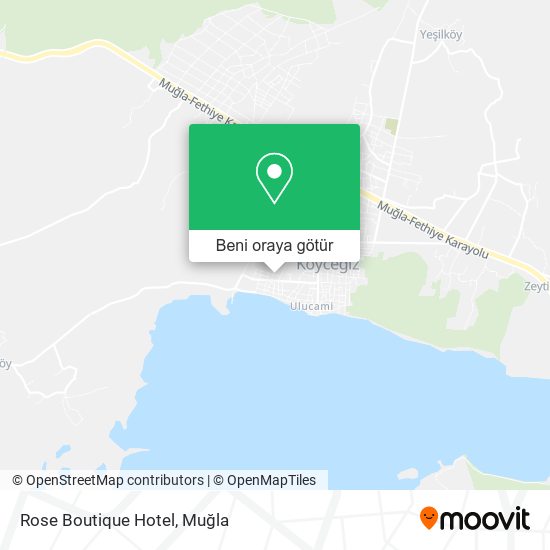 Rose Boutique Hotel harita